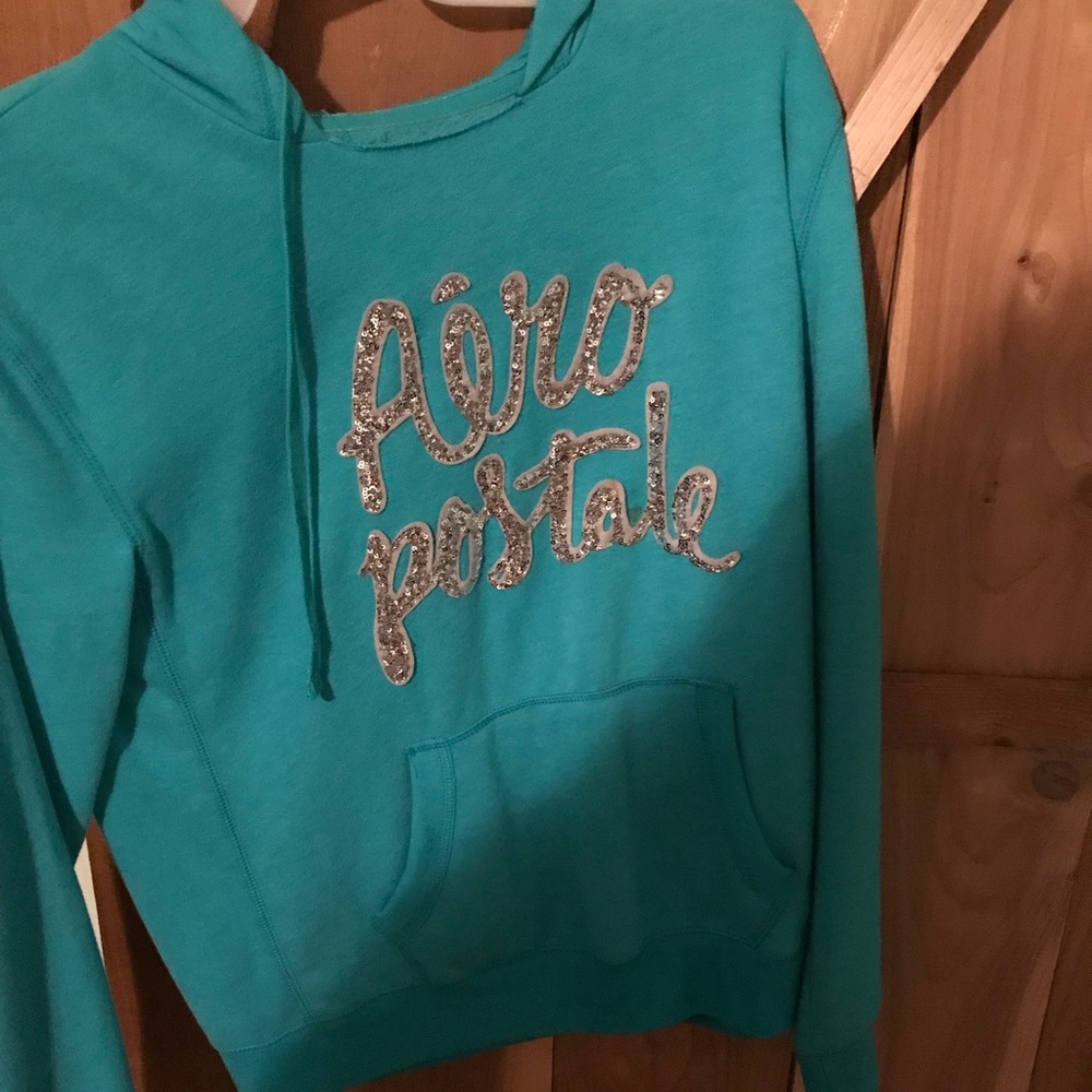 Aeropostale blue hoodie